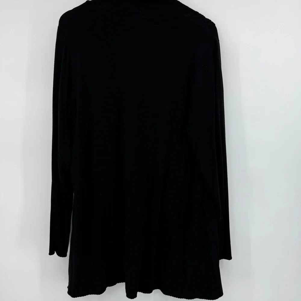 dressbarn black open